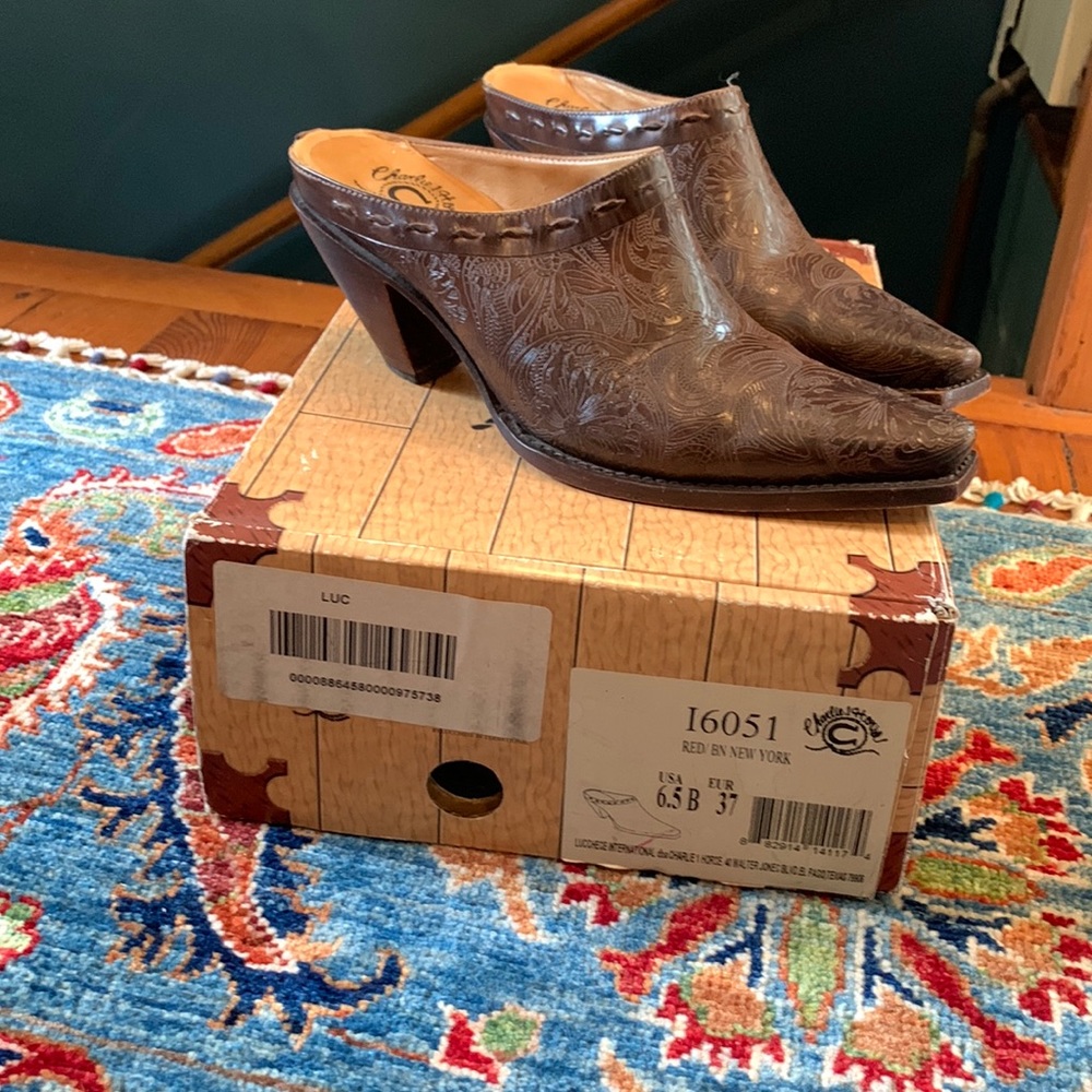 Charlie 1 Horse Mules/Clogs